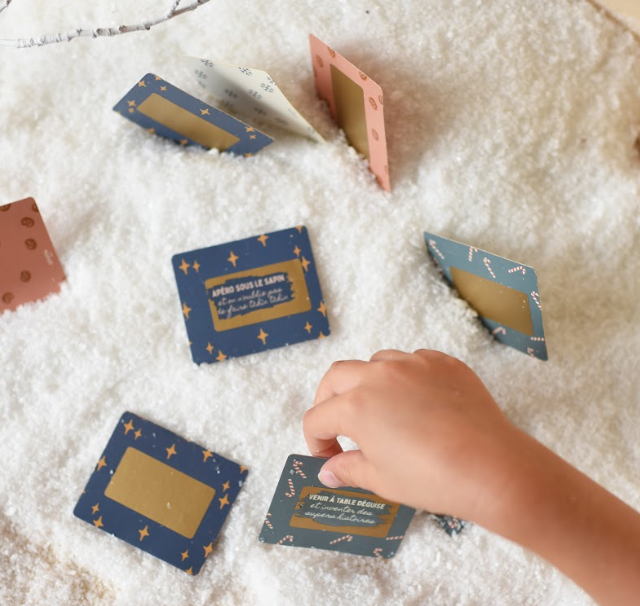 Calendrier de l'avent à gratter