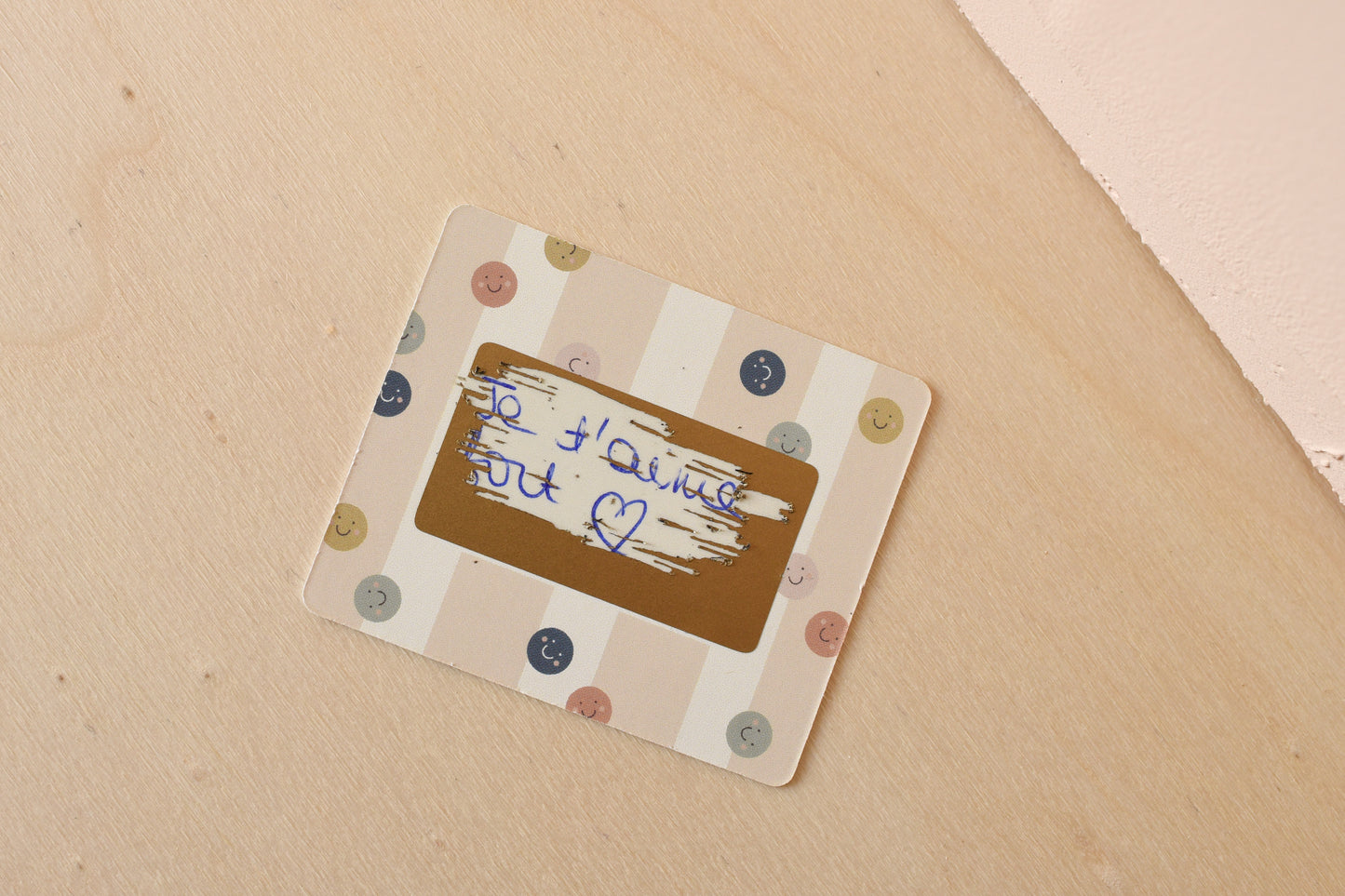 Le kit de cartes à gratter personnalisables bienveillantes